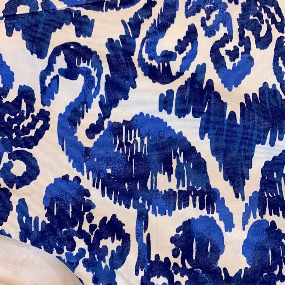 MWOT LILLY PULITZER blue flamingo patterned dress tunic 9.2 - Picture 4 of 8